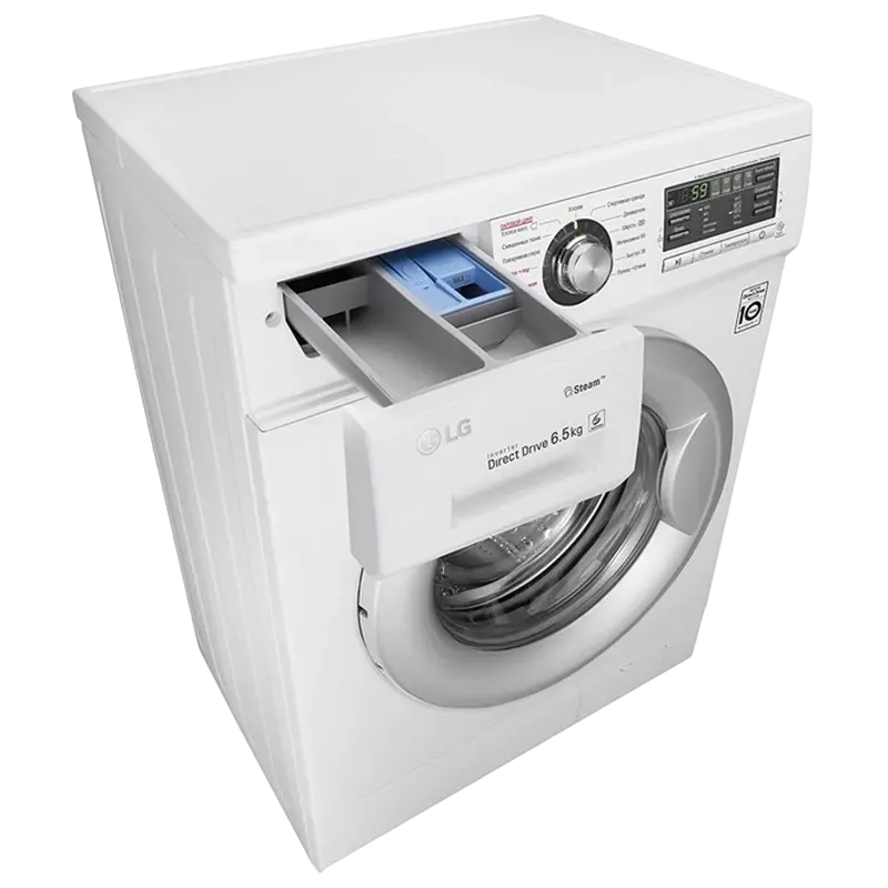 Mașină de spălat LG F12B8WDS7 Alb