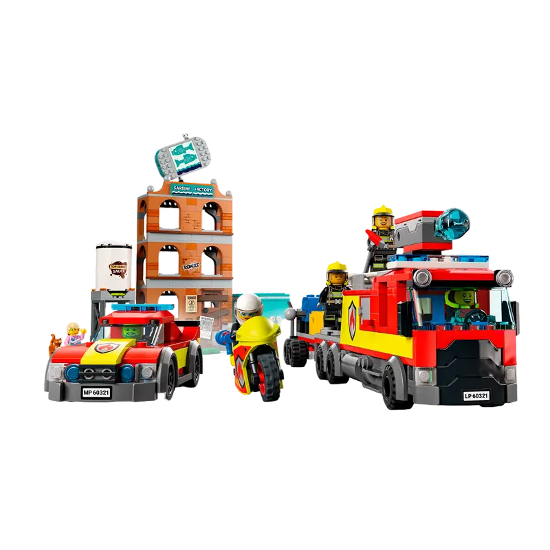 Конструктор LEGO Fire Brigade Разноцветный