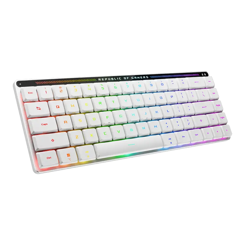 Tastatură ASUS ROG Falchion Mecanic Alb