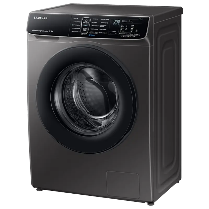 Стиральная машина Samsung WW80AFS26AX/LP Нержавеющая сталь
