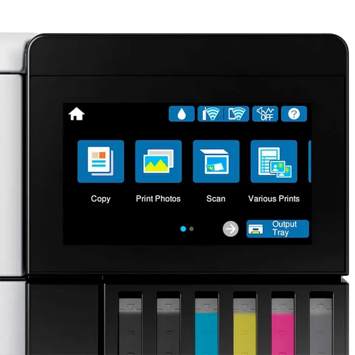 Струйный МФУ Epson L8180 Цветной A3 Черный