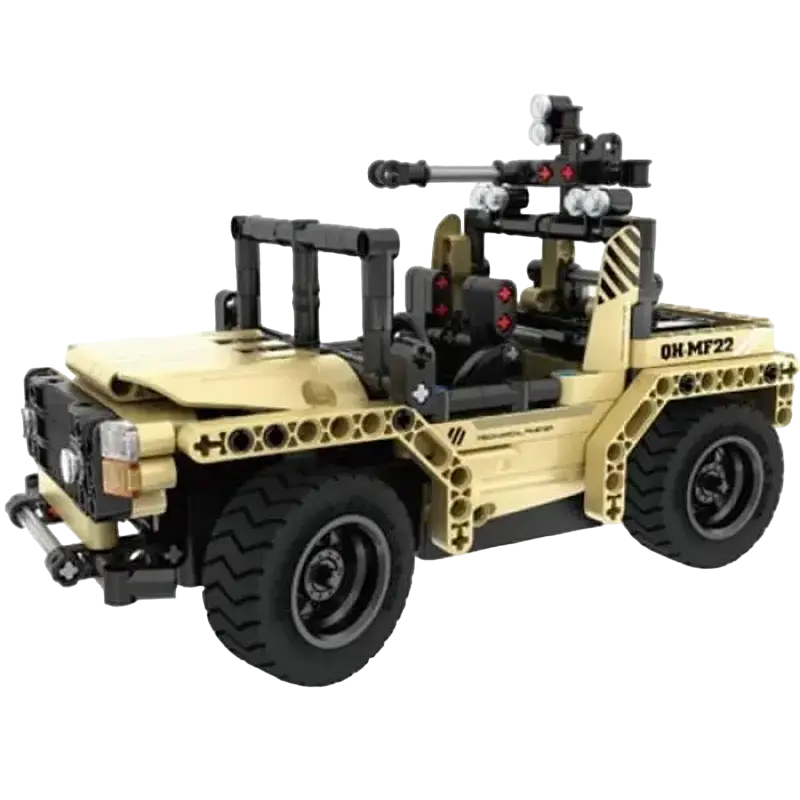 Конструктор с радиоуправлением iM.Master Armed Off-road Vehicle Зелёный