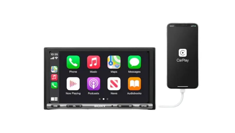 Автомобильный видеорегистратор SONY XAV-AX3250 Черный