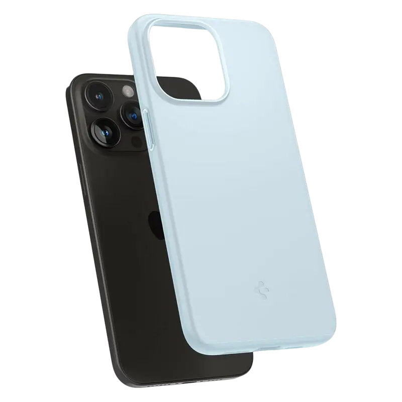 Чехол Spigen Apple iPhone 15 Thin Fit Thin Fit Приглушённый синий