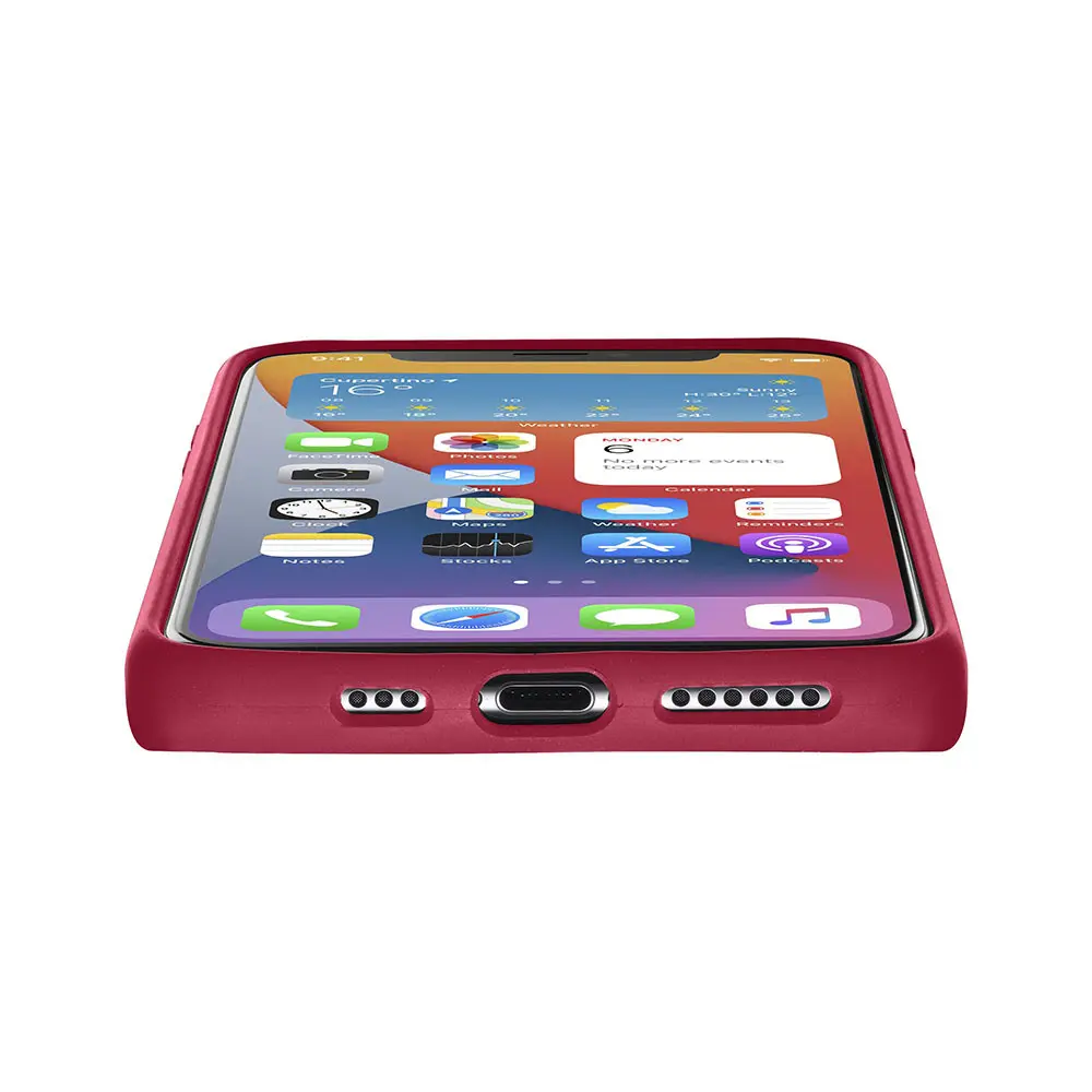 Husă Cellularline Apple iPhone 12/12 Pro Sensation Sensation Roșu