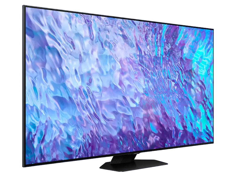 55" QLED SMART Телевизор Samsung QE55Q80CAUXUA Черный