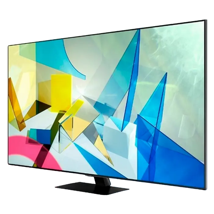 50" LED SMART Телевизор Samsung QE50Q80TAUXUA Серебристый