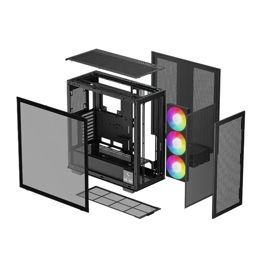 Carcasă PC Deepcool MORPHEUS Full-Tower Negru