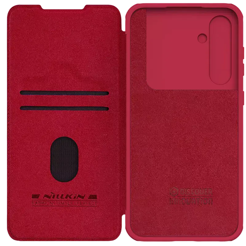 Чехол книжка Nillkin Samsung Galaxy S23 FE Qin Pro Qin Pro Красный