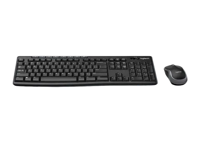 Клавиатура и мышь Logitech MK270 Мембрана Черный