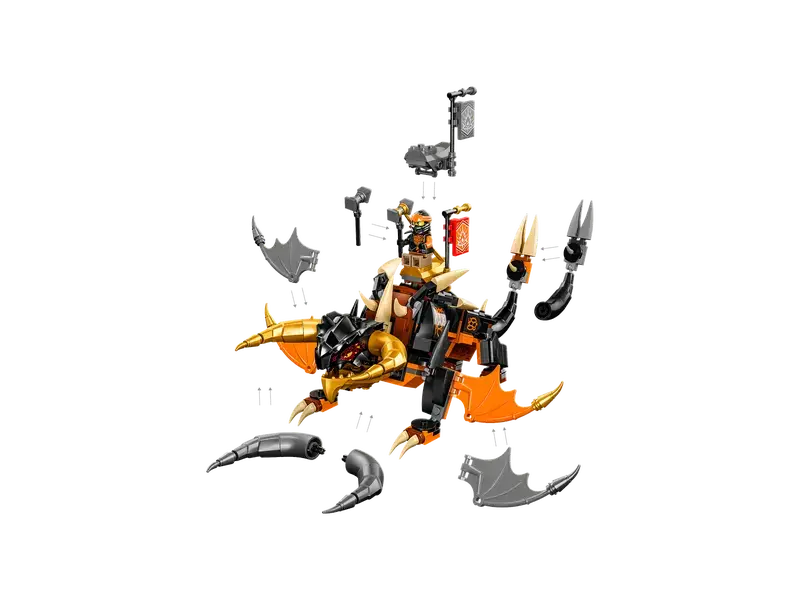 Конструктор LEGO Cole's Earth Dragon EVO Разноцветный