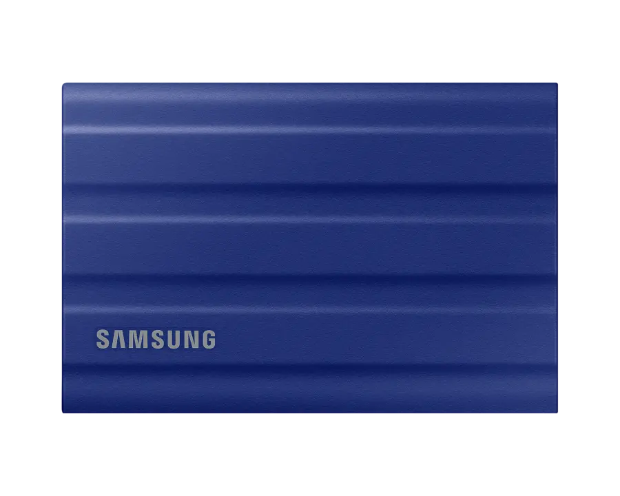 Внешний портативный SSD накопитель Samsung T7 Shield 2 ТБ Синий