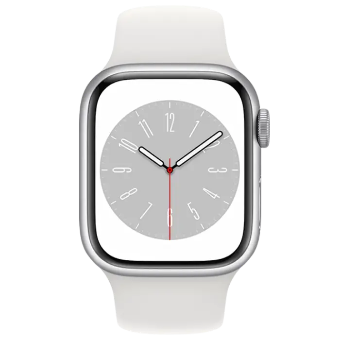 Умные часы Apple Watch Series 8 Серебристый | Белый