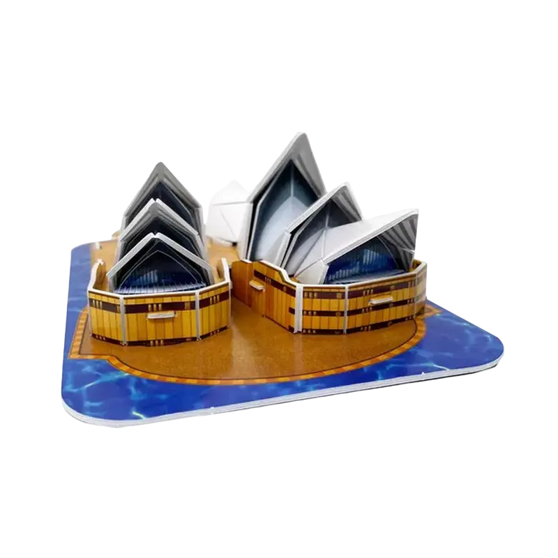 Puzzle 3D CubicFun Sydney Opera House Multicolor