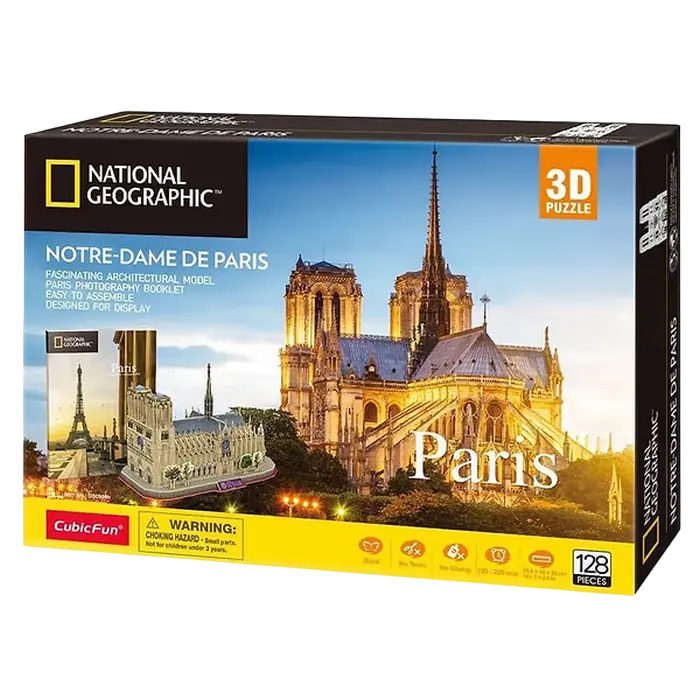 Puzzle 3D CubicFun Notre Dame De Paris Bej