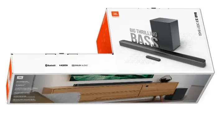 Саундбар JBL Bar 2.1 Черный