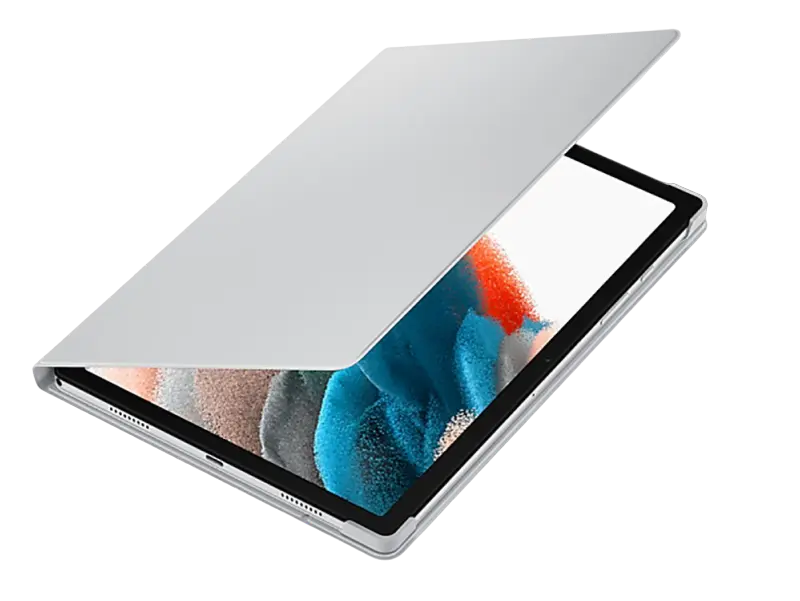 Чехол для планшета Samsung Galaxy Tab A8 Book Cover 10.5" Серебристый