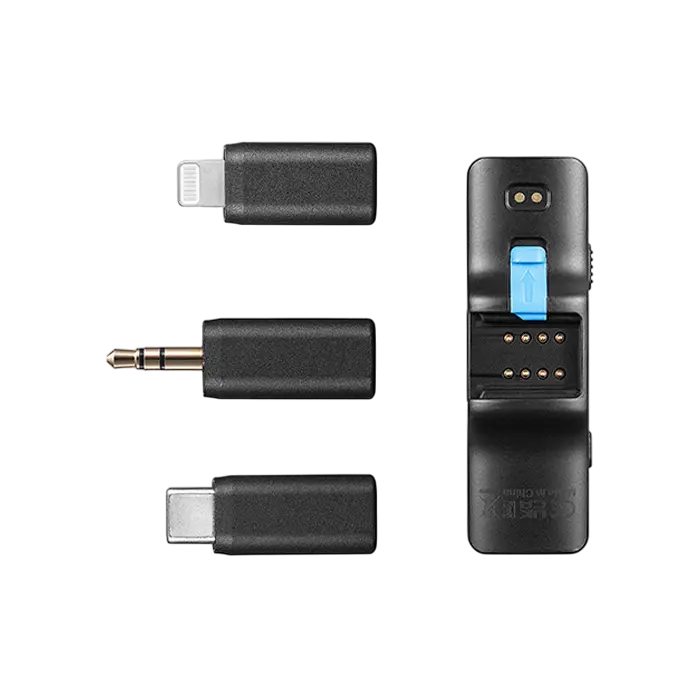 Портативный записывающий микрофон Boya Boyalink Беспроводной Черный