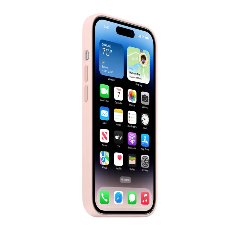 Чехол Apple iPhone 14 Pro Silicone Case MagSafe A2912 Розовый