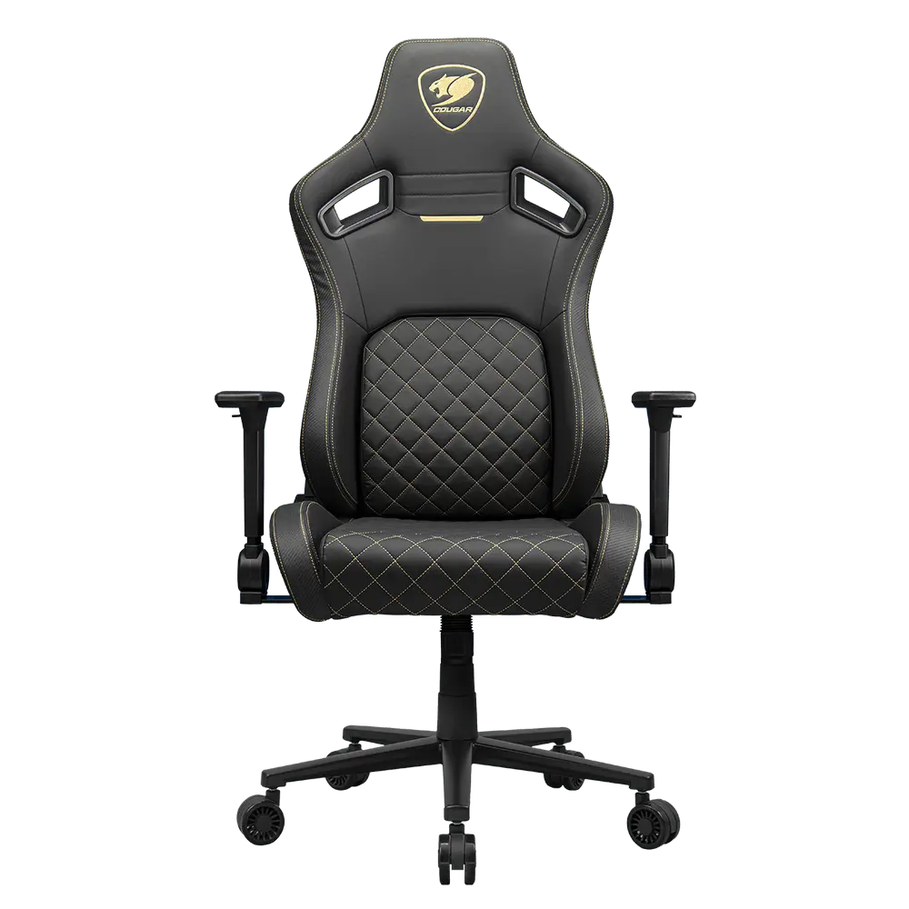 Игровое кресло Cougar Defensor Искусственная кожа Золотой