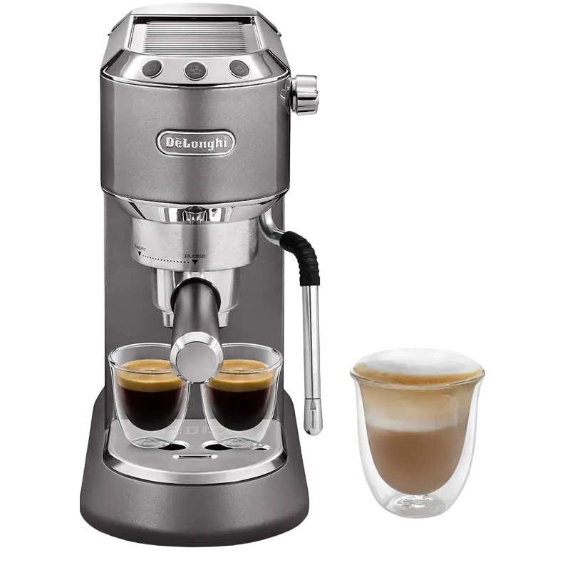 Кофеварка рожковая DeLonghi EC885.GY Серый