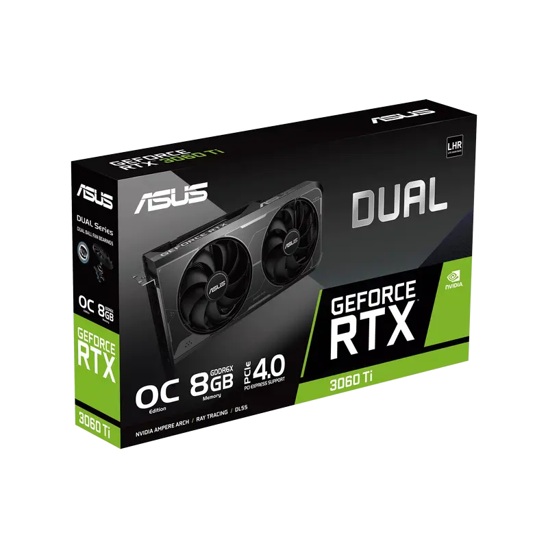 Placă video ASUS Dual GeForce RTX 3060 Ti OC