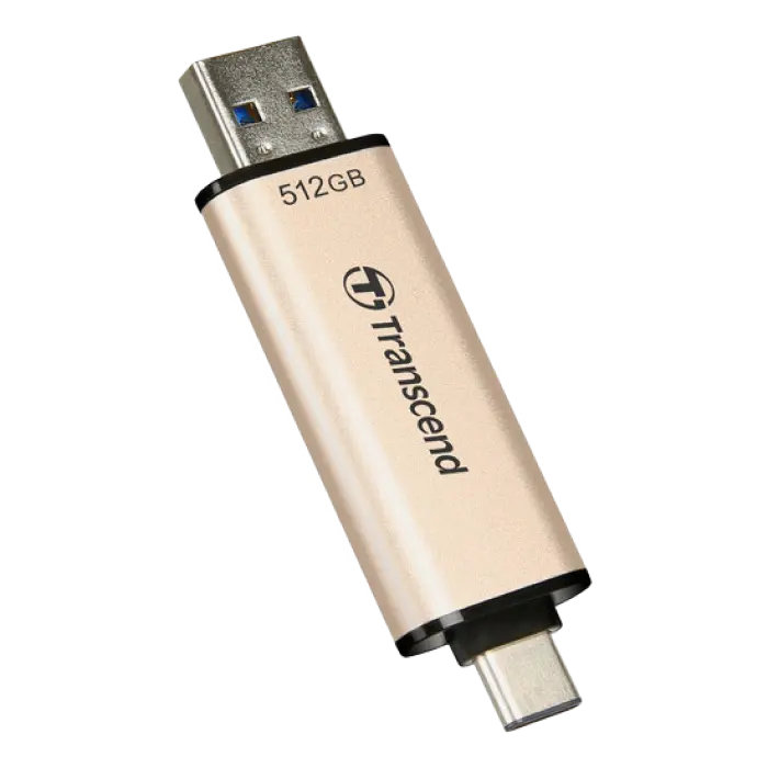USB Flash накопитель Transcend JetFlash 930C 512ГБ Gold