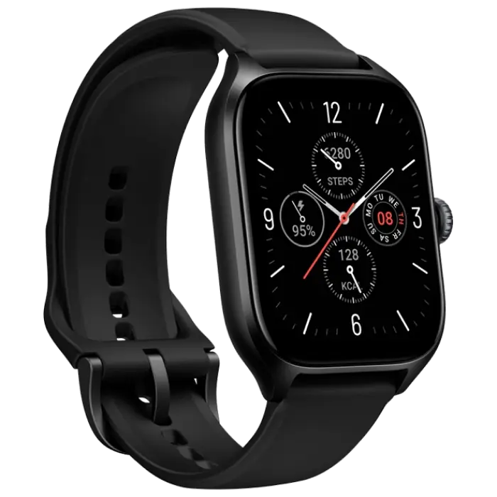 Умные часы Xiaomi GTS Черный Алюминиевый Корпус с Черным ремешком