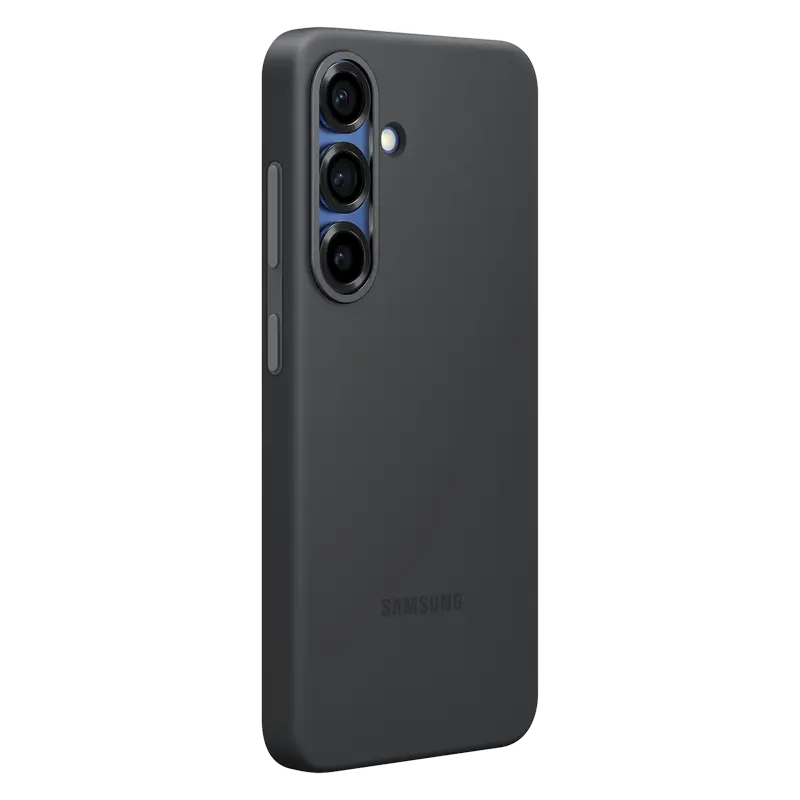 Чехол Samsung Galaxy S25 Silicone Cover Силиконовый Чехол Чёрный