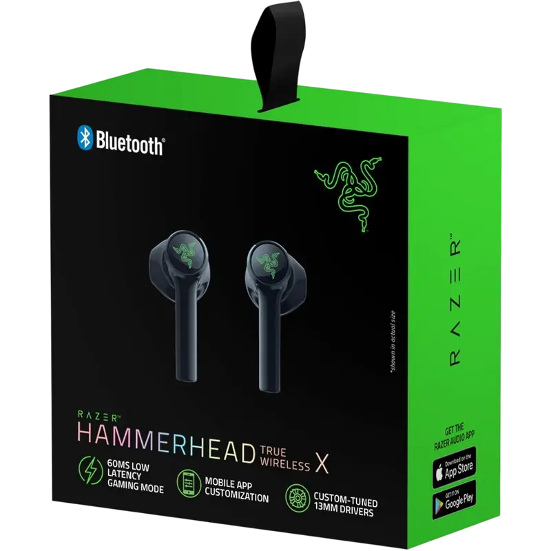 Наушники Razer Hammerhead X Чёрный