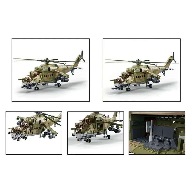 Конструктор Sluban Aircraft MI-24S