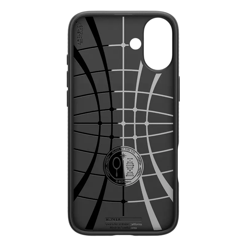 Чехол Spigen Apple iPhone 16 Liquid Air Liquid Air Матовый черный