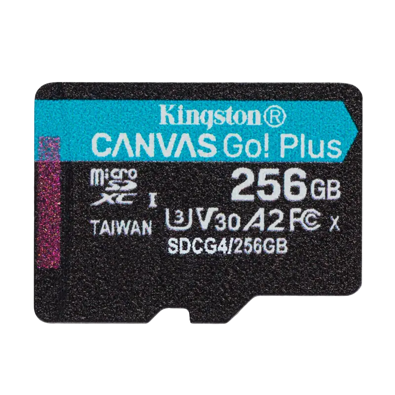 Card de Memorie Kingston Canvas Go Plus Gen4 256GB