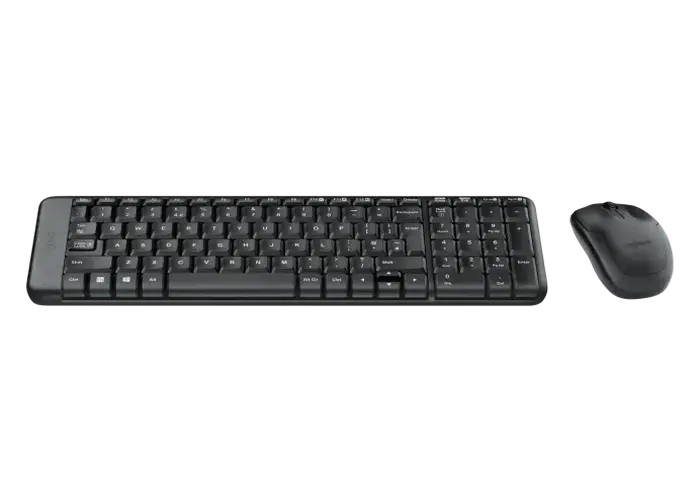 Клавиатура и мышь Logitech MK220 Мембрана Черный