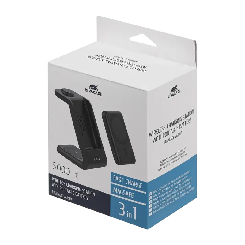 Портативное зарядное устройство Rivacase VA4917 Черный