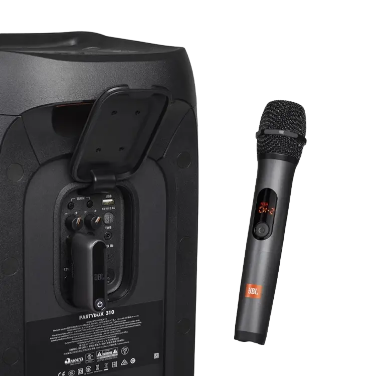 Микрофон для живого исполнения JBL JBLWIRELESSMIC Беспроводной Черный