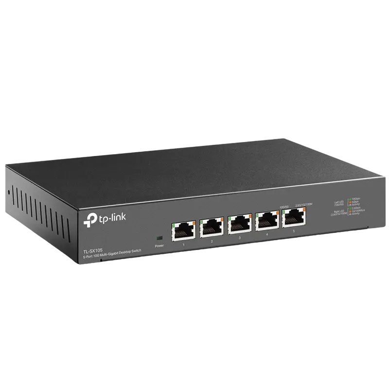Сетевой коммутатор TP-LINK TL-SX105 Черный