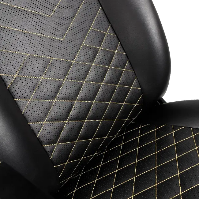 Scaun Gaming Noblechairs Icon PU Piele Negru/Auriu