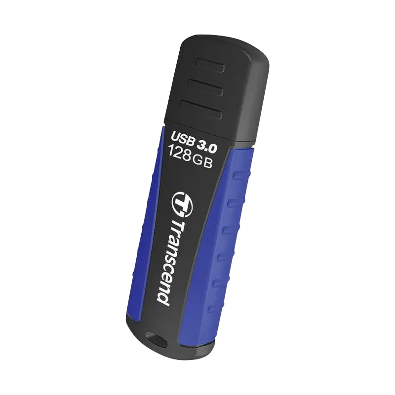 USB Flash накопитель Transcend JetFlash 810 128ГБ Черный/Синий
