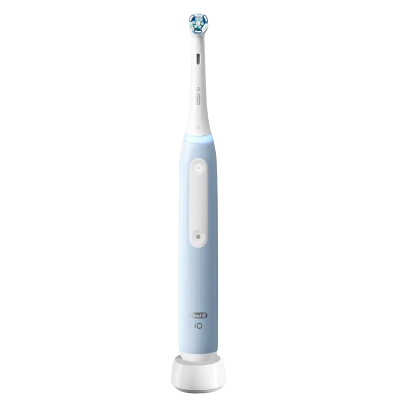 Periuță de dinți electrică Pentru adulți Braun Oral-B iO3 Negru mat | Albastru glacial
