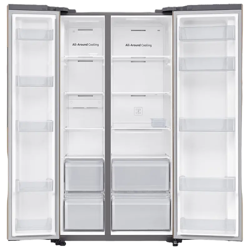 Frigider Samsung RS61R5001F8/UA Gold