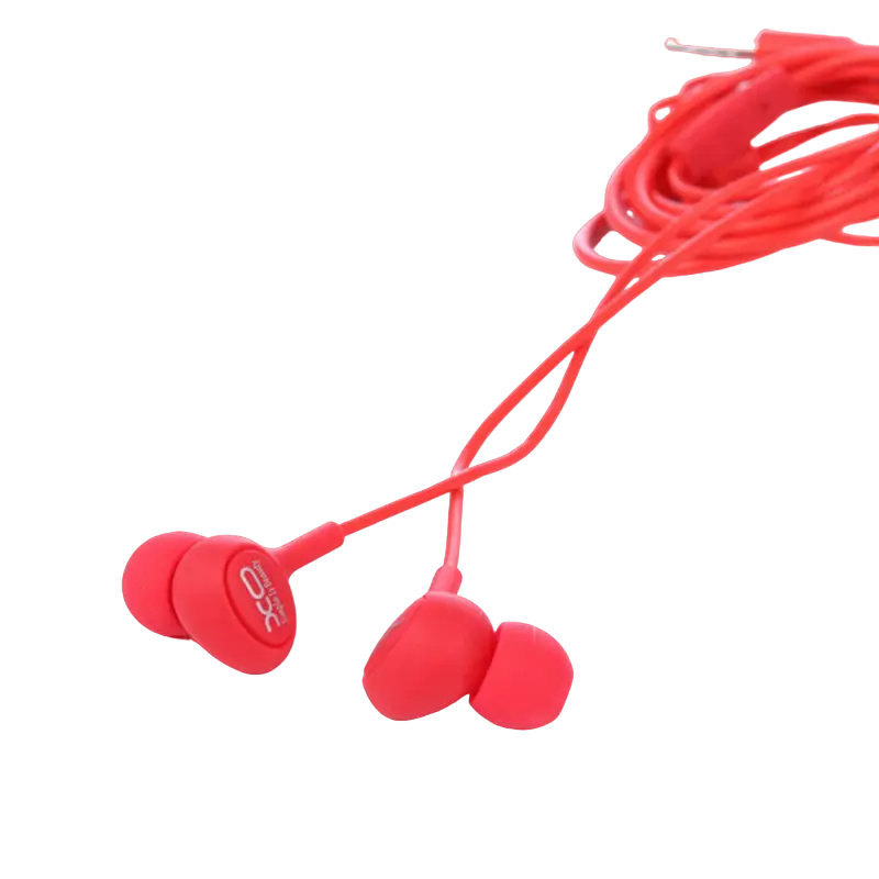 Наушники XO S6 Candy music Красный