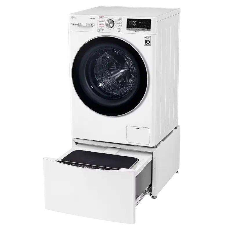 Mașină de spălat cu uscător LG F4DV709S1E Alb