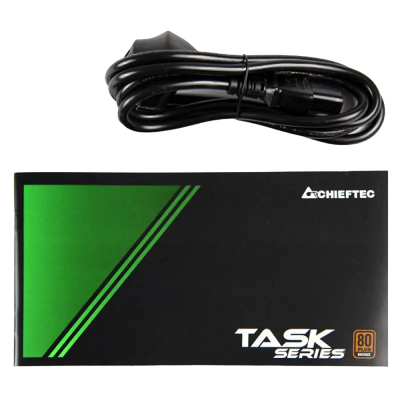 Tip Блок питания для компьютеров Chieftec TPS-500S Task Series ATX Черный