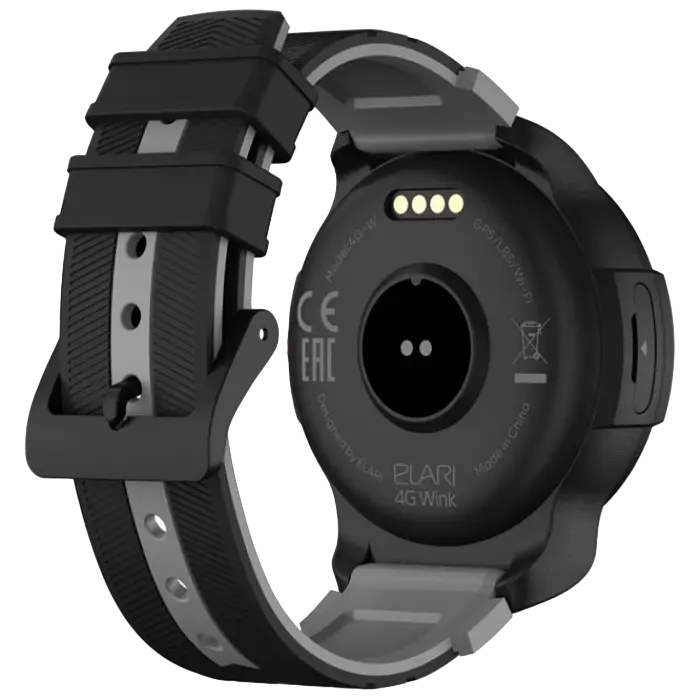 Детские часы Elari KidPhone 4G Wink Чёрный