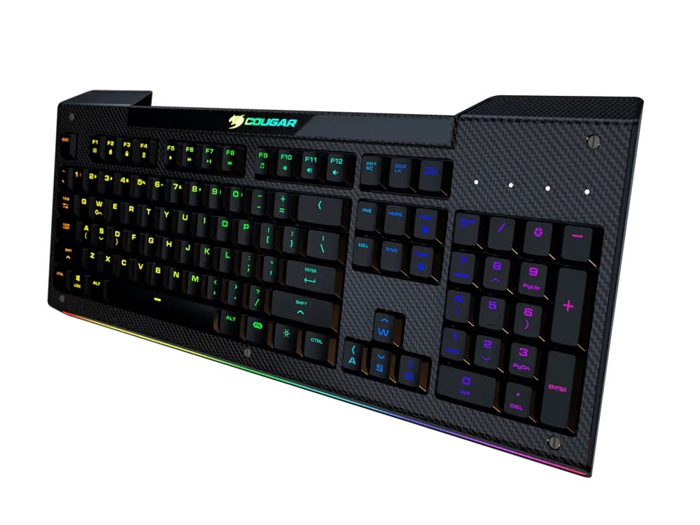 Tastatură Cougar Aurora S Membrană Negru