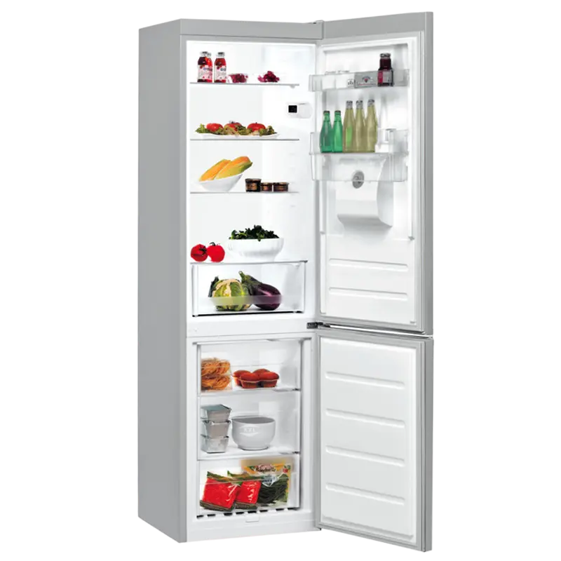 Холодильник Indesit LI8 S1E S AQUA Серебристый