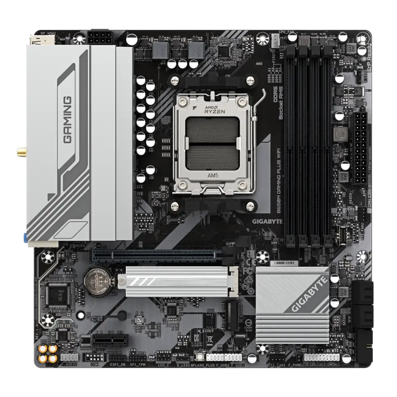 Материнская плата Gigabyte B650M GAMING PLUS WF AM5 Micro-ATX