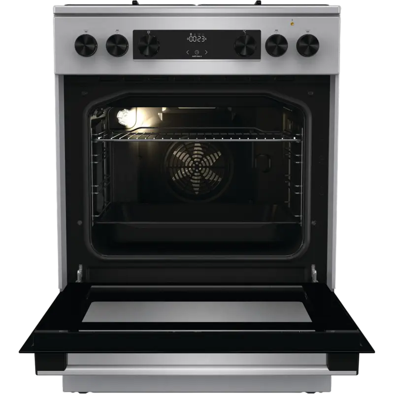 Комбинированная плита Gorenje GKS6C70XJ Нержавеющая сталь