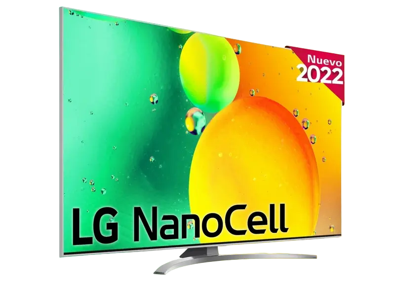55" Nanocell SMART TV LG 55NANO786QA Argintiu
